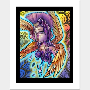 Rainbow Warrior Angel Posters and Art